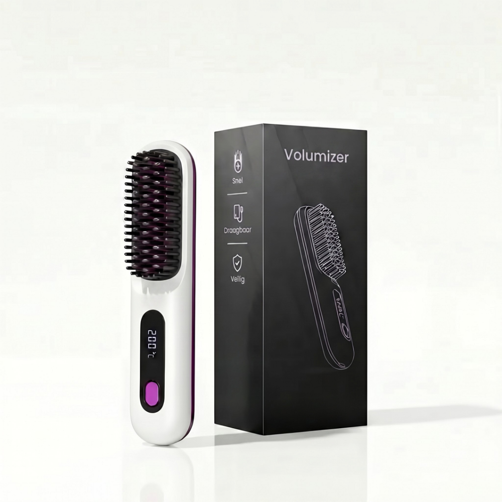 Volumizer | Elektrische Stylebrush voor kort haar