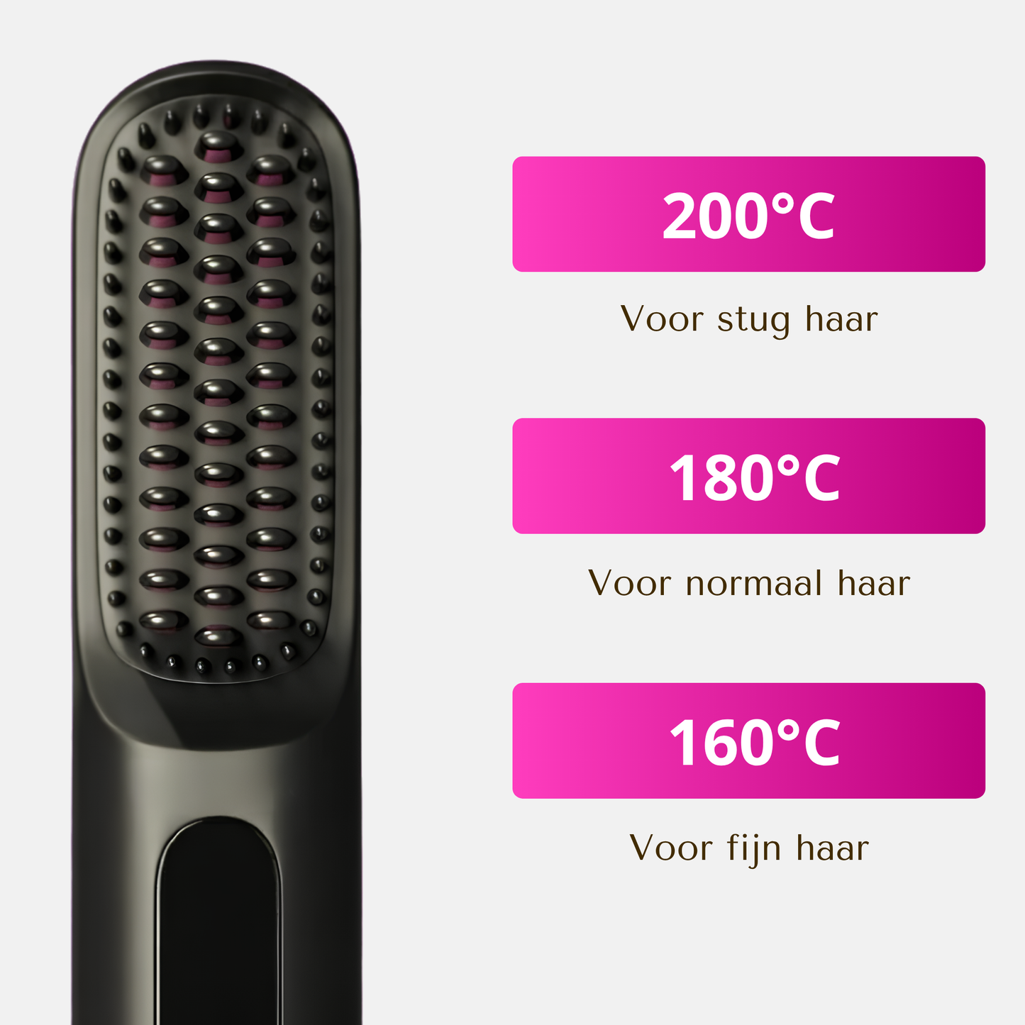 Volumizer | Elektrische Stylebrush voor kort haar