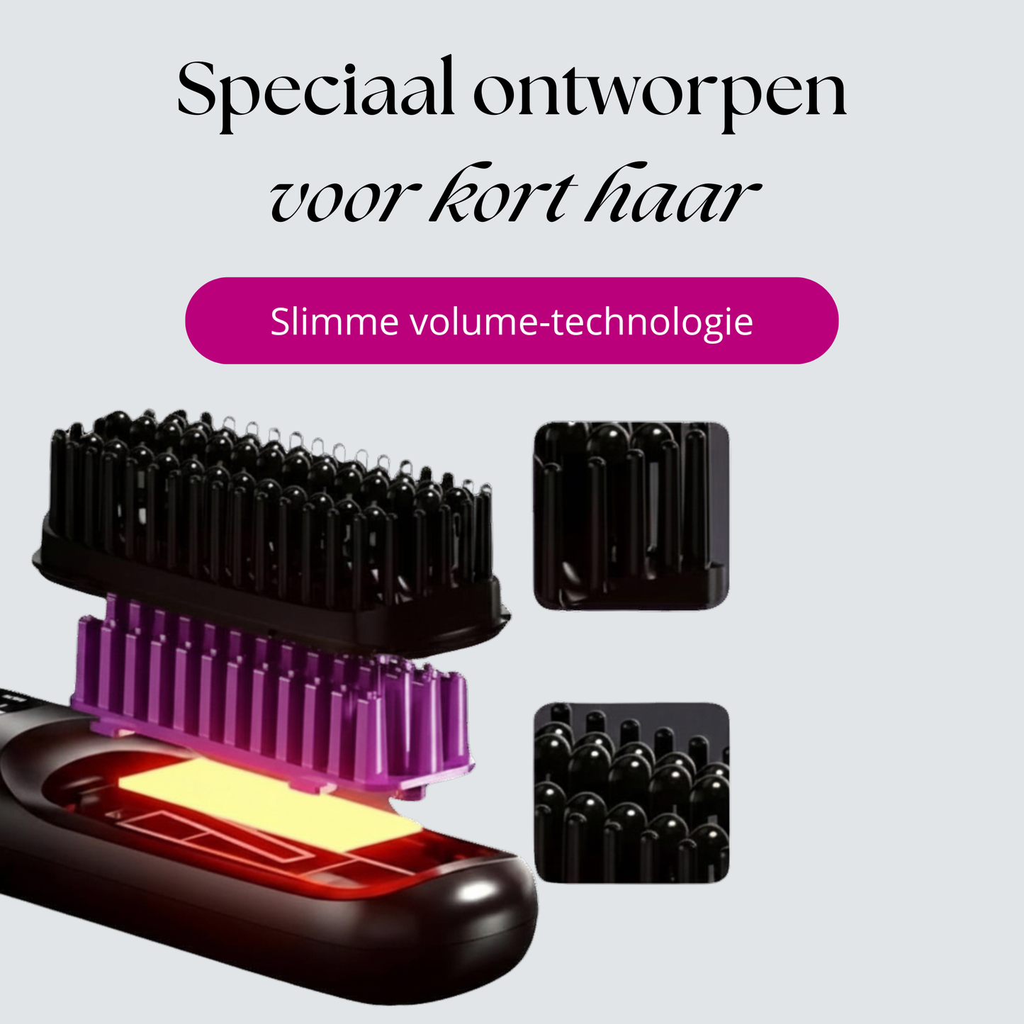 Volumizer | Elektrische Stylebrush voor kort haar
