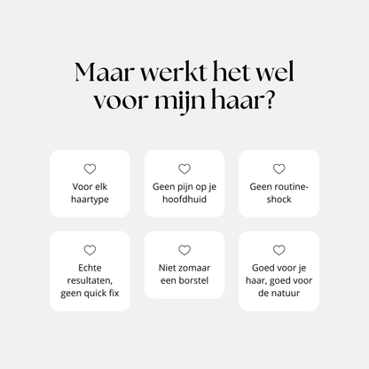 De Wasvrije Borstel | Minder wassen. Meer glans. Vanaf je eerste week.