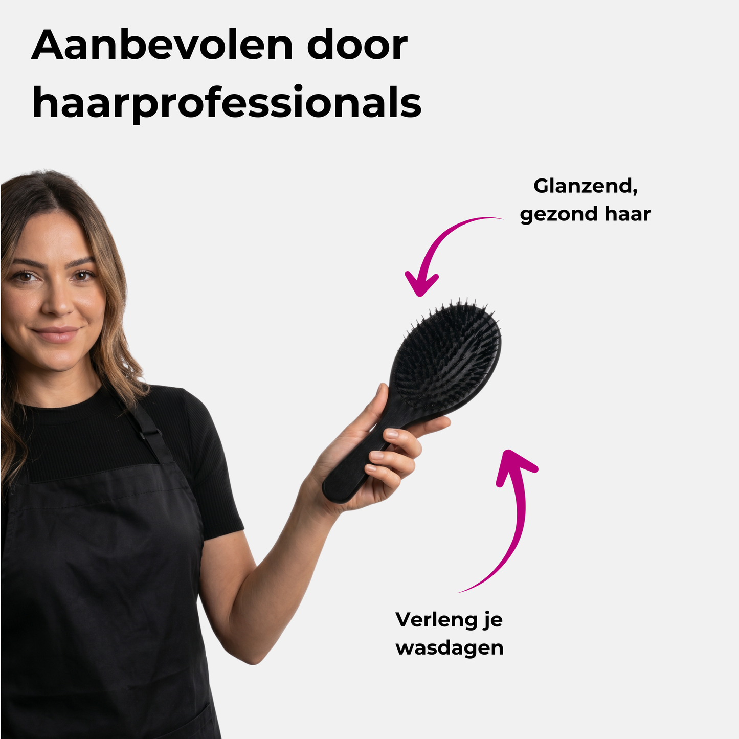 De Wasvrije Borstel | Minder wassen. Meer glans. Vanaf je eerste week.