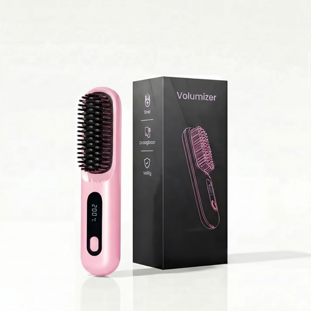 Volumizer | Elektrische Stylebrush voor kort haar