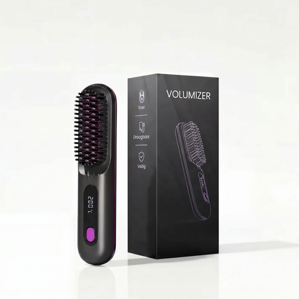 Volumizer | Elektrische Stylebrush voor kort haar